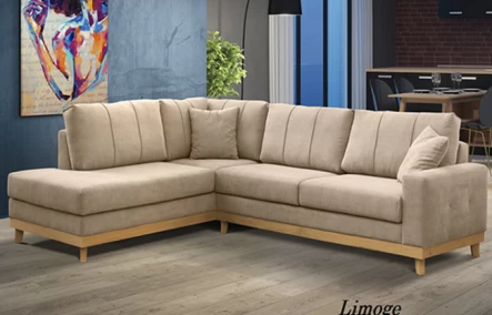 Limoge γωνιακός καναπές 